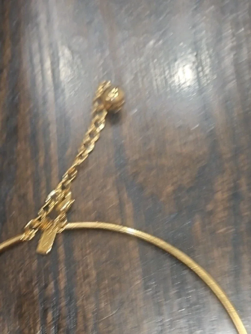 kate spade Gold Tone Clear Stone Collar Necklace